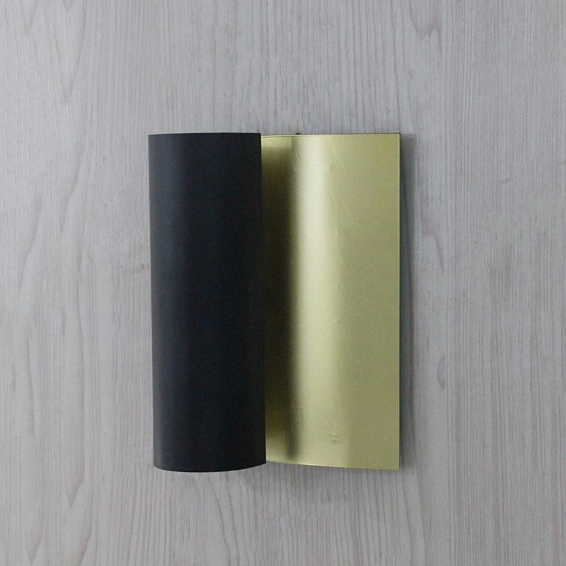 Outside Matte Black Powdercoated Shade Wall Lamp.