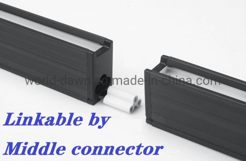 Office LED Lighting 600mm 1200mm Connectable LED Linear Ceiling Chandelier Lamp LED Pendant Spot Light