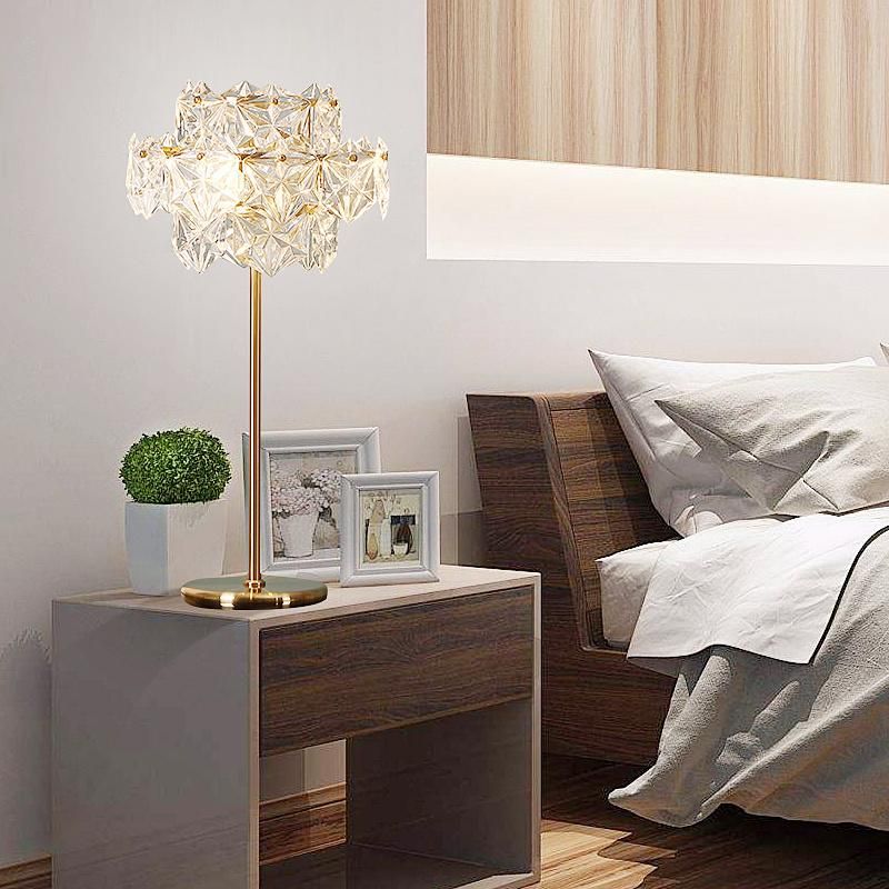 Diamond Shining Crystal Floor Lamp Table Lamp Desk Lamp Light
