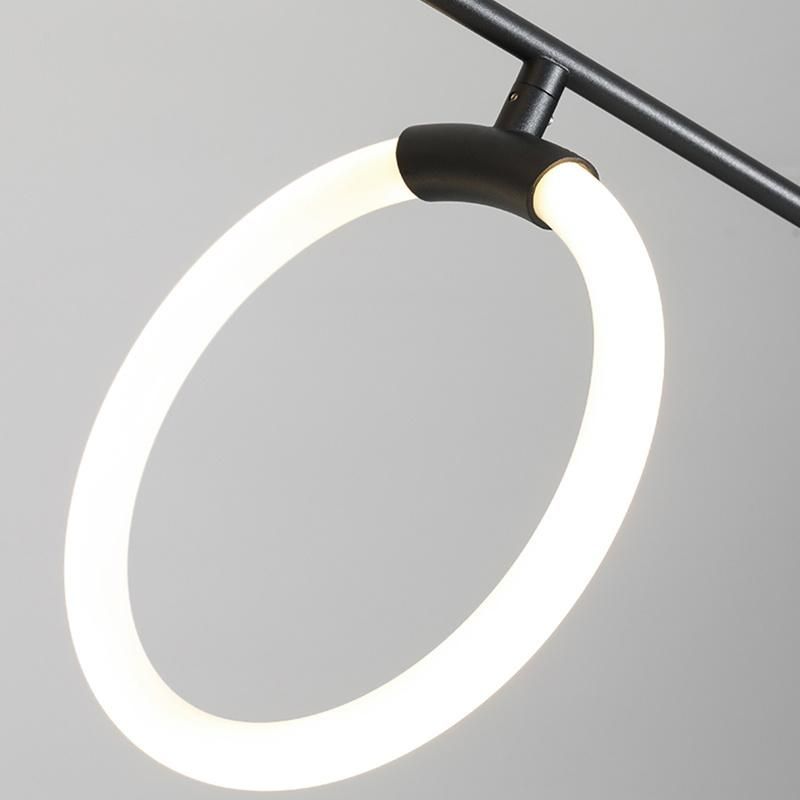 Nordic Living Room Ceiling Light Creative Bedroom Wrought Iron Room Light