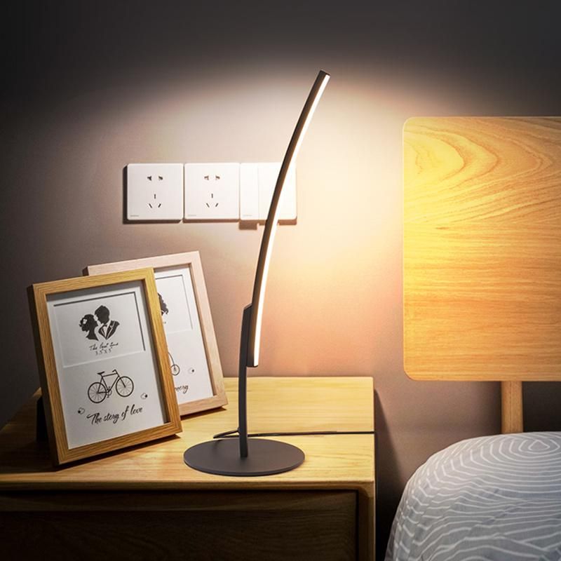 Linear Table Lamp Reading Lamp Bedside Lamp Bedroom Nightstand Lamp