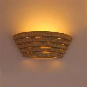 Sixu Retro Style Plaster Wall Lamp Hr-2009