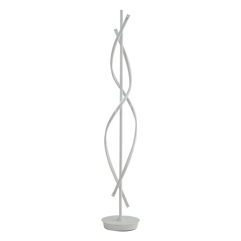 Minimalist Floor Lamp for Living Room Bedroom Spiral Lamp LED Floor Lamp (WH-MFL-08)