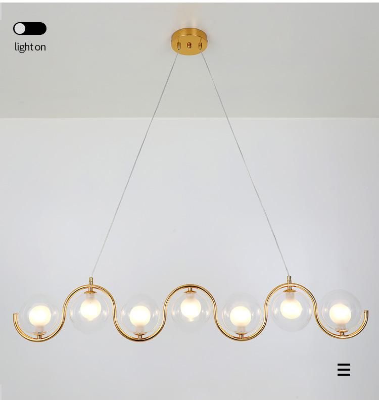 Modern Simple Style White Glass Shade Pendant for Living Room Bedroom Kitchen Ceiling Pendant Lamp