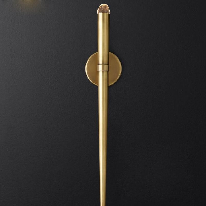 Modern Wall Lamp Dining Room Copper Light Creative Corridor Bedroom Bedside Lighting LED