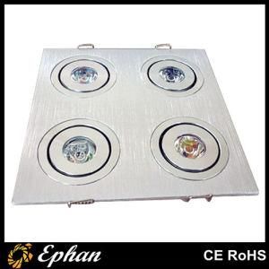 Aluminum 4W LED Rectangular Downlight (EPCS-S04)