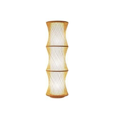 Japanese Style Floor Lamp Vertical Bamboo Ancient Style Residential Decoration Lamp Tatami Zen Living Room Bedroom New Chinese Style Floor Lamp