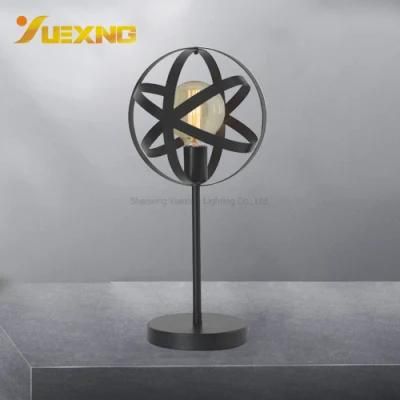 High Quality Luxury Vintage Hotel Bed Side Decorative Unique E27 Desk Stand Light LED Table Lamps