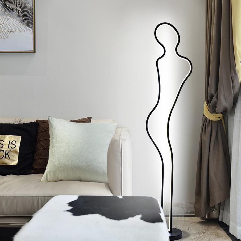 New Model RGB Floor Lamp Remote Control Living Room Bedroom Modern Floor Lamp (WH-MFL-183)