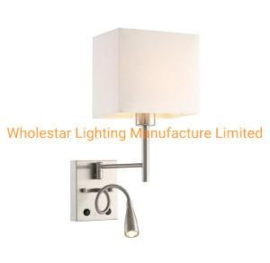 Wall Lamp with LED Reading Light / Hotel Wall Lamp (WHW-079)