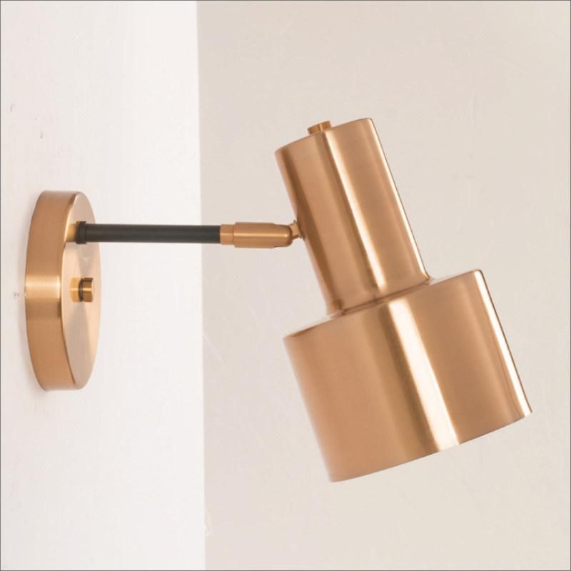 Modern Golden Metal Decoration LED Wall Lamp Lighting