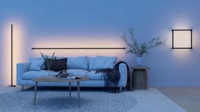Ilightsin Plugable 12W RGBW Transforming Sitting Room Corner Vogue Lighting Standing Lamp