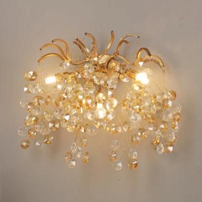 202 Hotel Decorative Crystal Wall Lights Indoor Modern Decorative Wall Lights