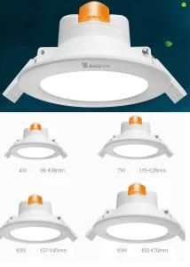 Indoor Retrofit Corridor Staircase 2.5&quot; 3&quot; 4&quot; 5&quot; 6inch LED Recessed LED Spot Downlight with Microwave Motion Sensor