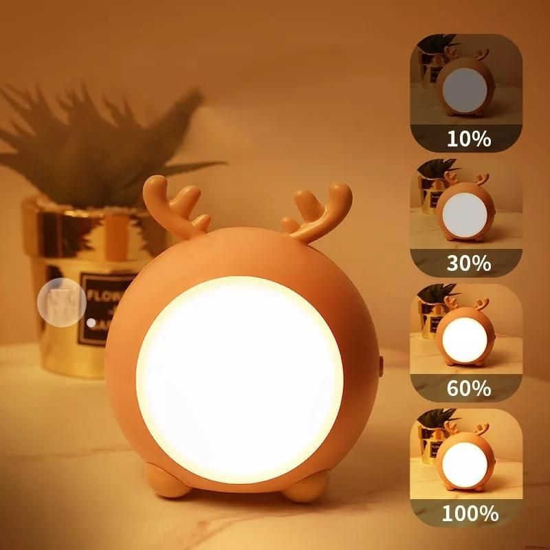 Bedroom Mini Night Lights Children′s Sleep Eye Protection Table Lamp LED Small Night Lamps