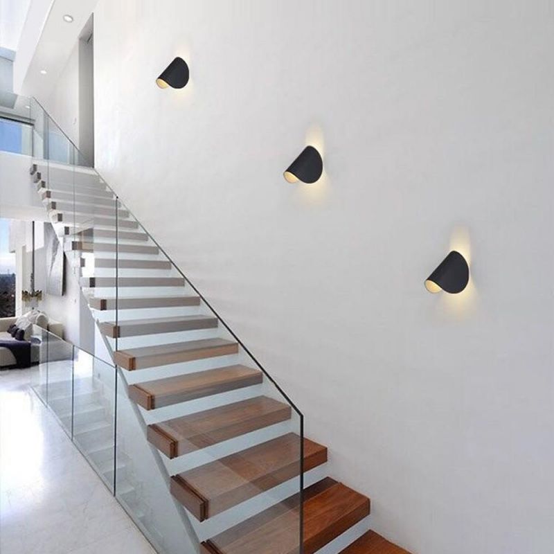 Modern Indoor LED Rotatable Wall Lamps Bedroom Living Room Wall Lights (WH-OR-78)