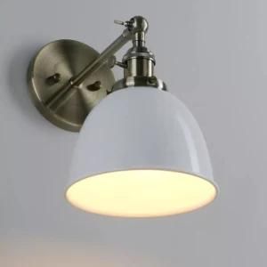 White Modern Wall Light Fixure for Study Room