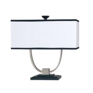 Simple Double Table Lamp with on/off Rocker Switch