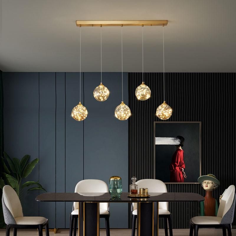 Dining Room Chandelier Nordic Bedroom Living Room Modern Simple Creative Pendant Light