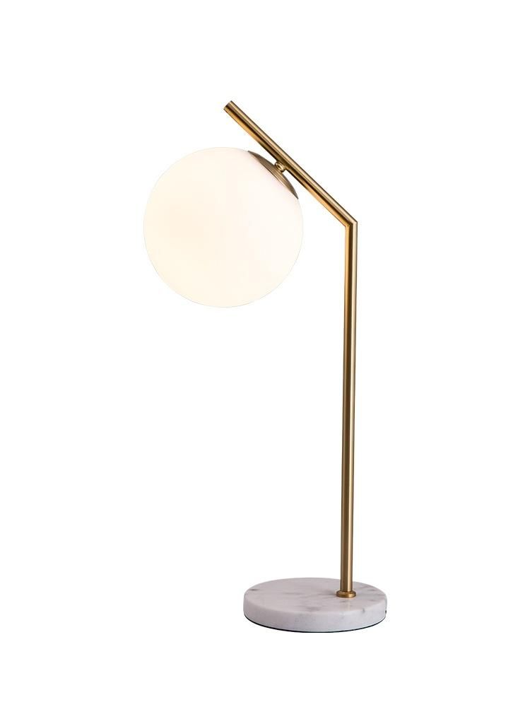 Modern Marble Decoration Floor Lamp Contemporary Gold/Black LED Floor Lamp for Hotel Room and Home Table Lamp