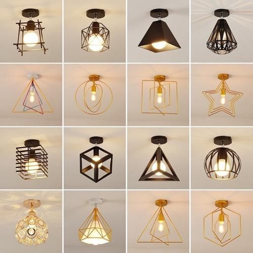 Indoor Industrial Style Ceiling Lamp for Sitting Room Decoration