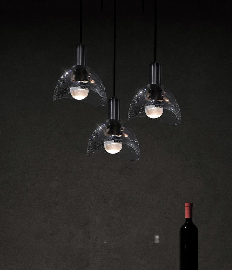 Modern Crystal Pendant Light Bedroom LED Nordic Designer Dining Room Bar Interior Living Room Pendant Lamp (WH-AP-162)
