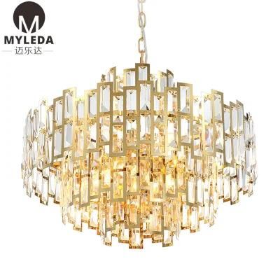 Hot Sale Modern Chandelier Interior Lighting Crystal Pendant Lamp