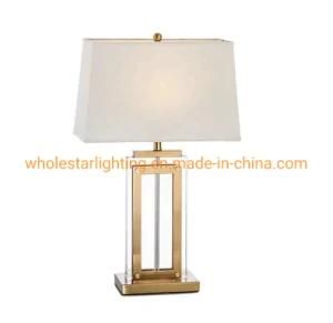 Modern Elegant Crystal Table Lamp (WHT-937)
