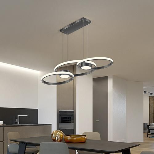 Home Lighting 110V 220V LED Aluminum Pendant Light Pendant Lighting for Kitchen Island