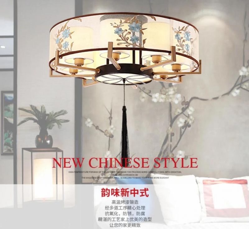Zhongshan Factory China Style LED Panel Chandelier Pendant Lamp Ceiling Lights for Living Room