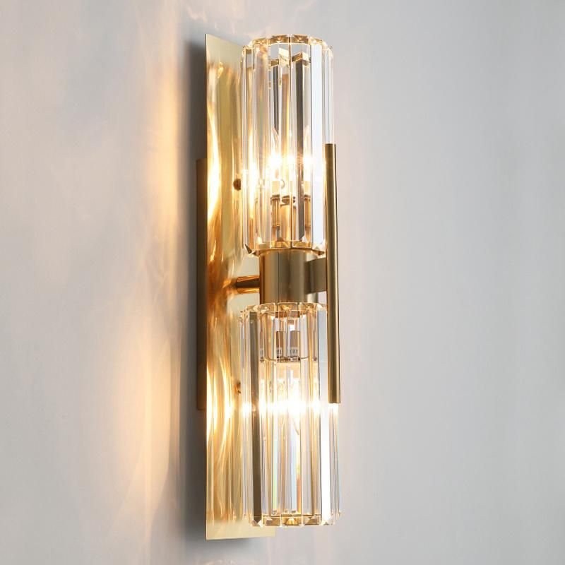 Living Room Lighting Crystal Light Modern Simple Hotel Decorative Wall Lamp
