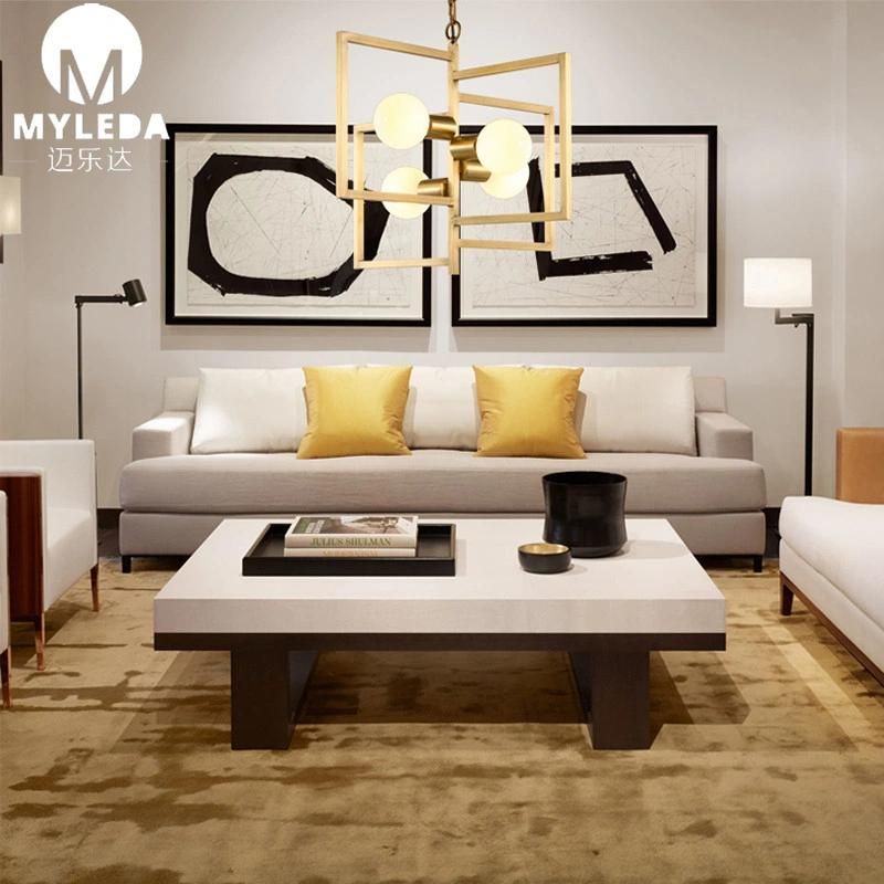 Modern Metal Luxury Glass Hall Restaurant Chandelier Pendant Light