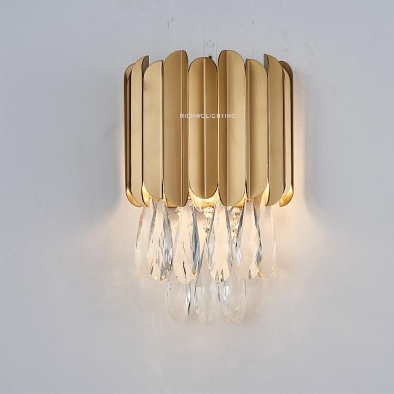 Factory Price Modern Crystal Wall Light