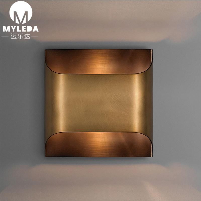 Modern Bronze Finish LED up Down Wall Sconce Light
