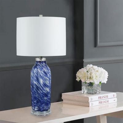 Light Luxury Table Lamp American Italian Model Room Hotel Designer Master Bedroom Bedside Table Lamp Duobao Fish Ceramic Table Lamp Floor Lamp