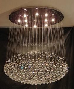 Phine Modern K9 Crystal Decoration Ceiling Lighting