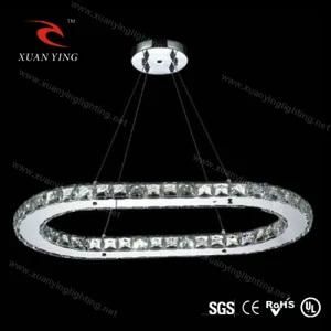 High Quality Oval Crystal LED Pendant Lighting Modern Lamps (Mv20190-18)
