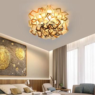 Colorful Artist Flower Wall Lamp Indoor Lamps for Living Room Restaurant Wall Light (WH-OR-193)