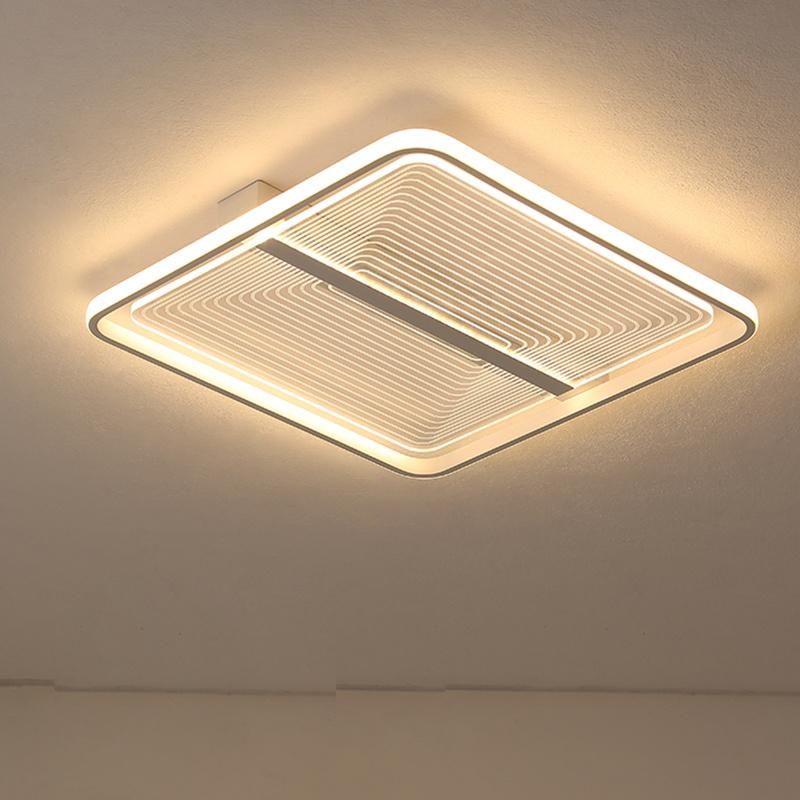 Rectangle Design Ceiling Lamp Living Room Lamp Chandelier Hotel Lamp LED