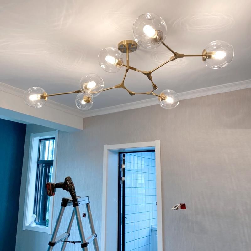 American Postmodern Living Room Dining Room Lighting Bedroom Chandelier Pendant Lighting
