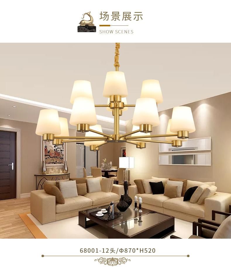 The Latest Style Aindoor Copper Housing LED Pendant Light Wall Ceiling Lighting