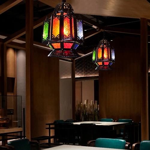 Arabic Pendant Lamp Home Lighting Hanging Pendant Light for Coffee Bar Restaurant Decoration