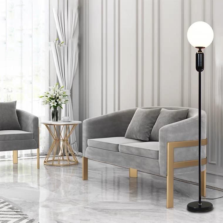 Vertical Floor Lamp Post Modern Simple Living Room Bedroom Vertical Lamp American Nordic Style Creative Simple Study Desk Lamp