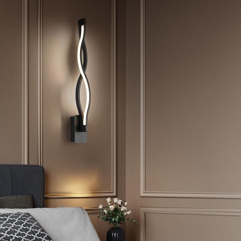 Creative LED Decoration Light Study and Living Room Warm Simple Bedside Wall Lamp