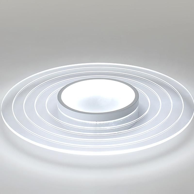 Round Acrylic Ceiling Light Romatic Bedroom Lamp Modern Livingroom Lamp LED