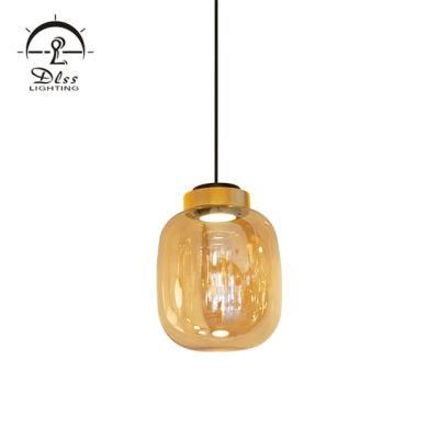 7W LED Amber Decorative Pendant Lighting