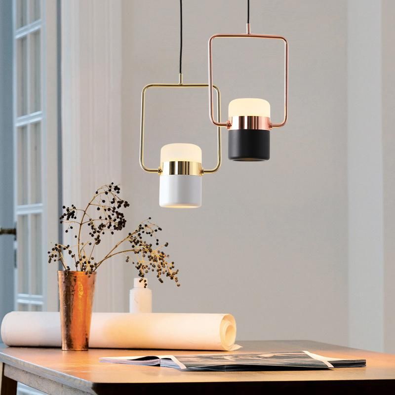 Modern Cheap Pendant Lights Gold Black White Color Pendant Lamp (WH-AP-65)