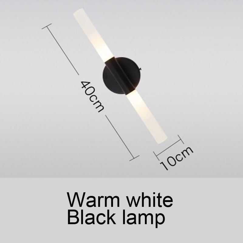 Modern Metal Tube Pipe up Down LED Wall Lamp Light Sconce Bedroom Foyer Washroom Living Room Toilet Wall Ight (WH-OR-09)