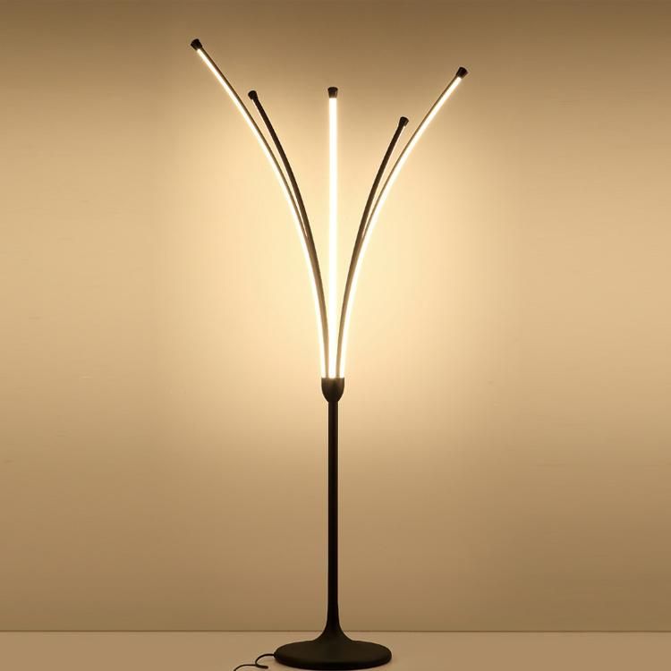 LED Light Ceiling Pendent Acrylic Modern Floor Lamp