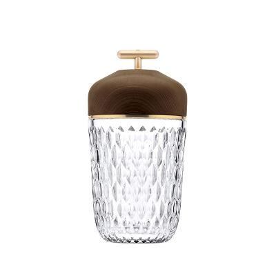 Portable Crystal Pinecone Lamp Photo Lighting Creative Bedroom Nightlight Atmosphere Valentine&prime;s Gift